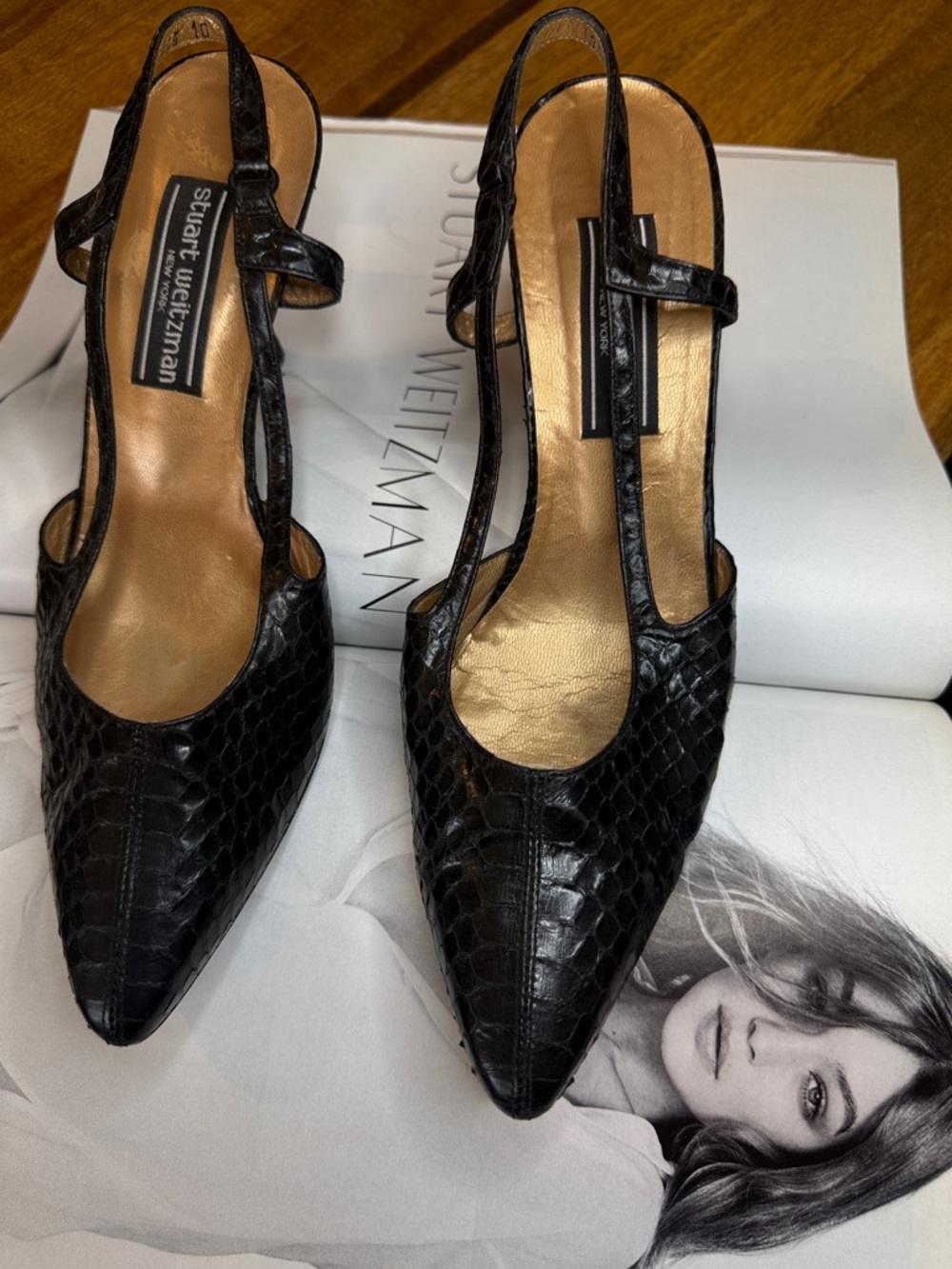 Stuart Weitzman Pointed-Toe Heels - Picture 6 of 13